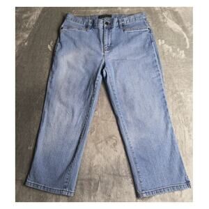 Women's Ralph Lauren Capri Jeans Light Wash Straight Leg - Size 8
